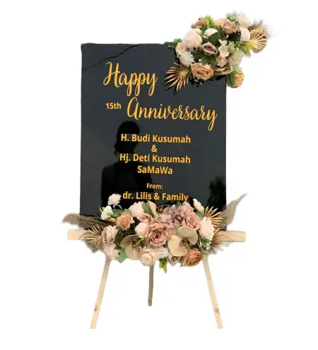 Papan Bunga Akrilik Labuhan